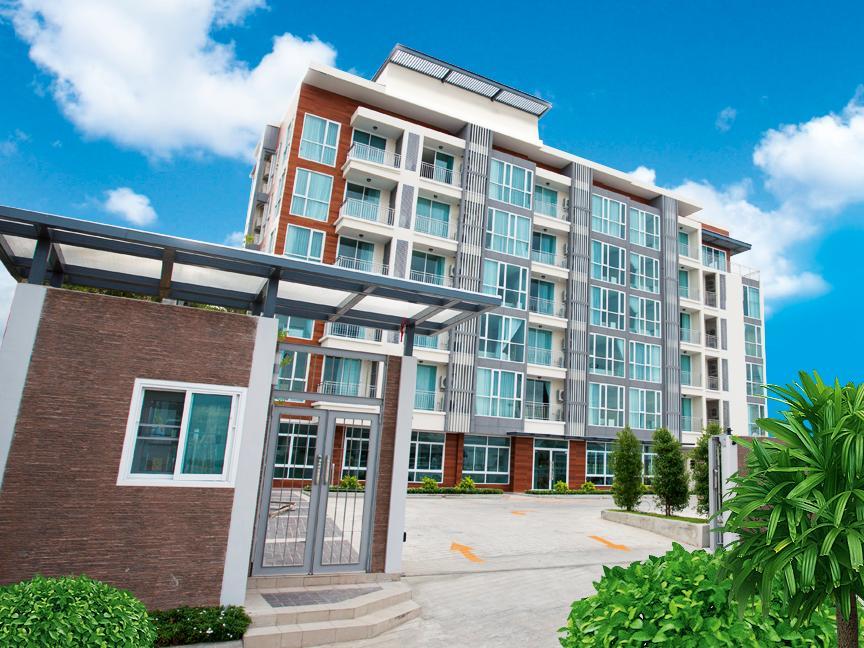 Bbg Seaside Luxurious Service Apartment Bang Saen Bagian luar foto